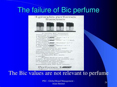 bic perfume failure.